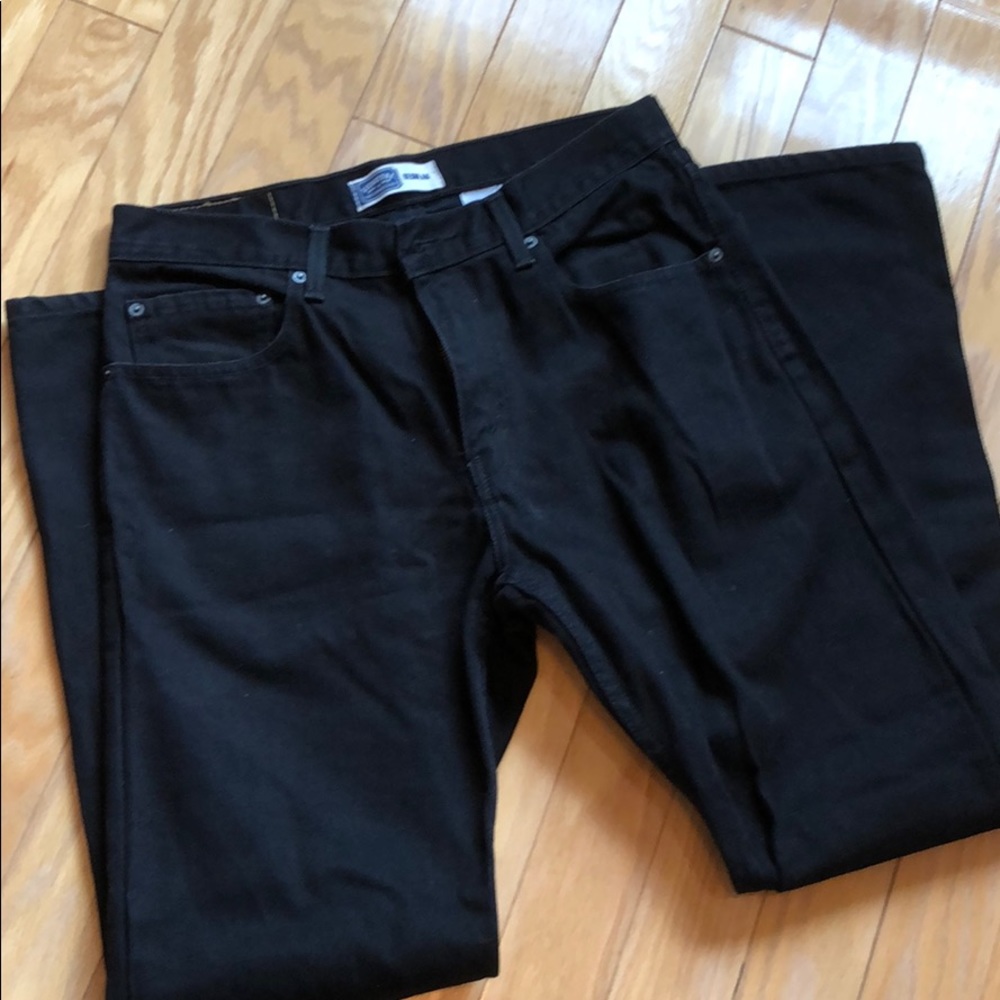 Levis signature black jeans regular